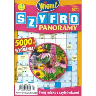 Szyfro Panoramy Wiem! nr 8/2026 sierpień