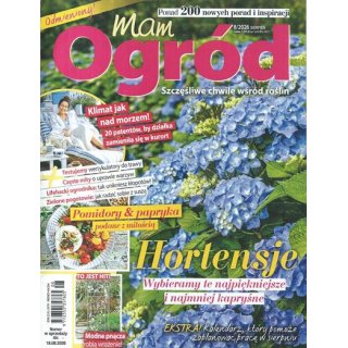 Mam Ogród nr 8/2026 (sierpień) - Hortensje