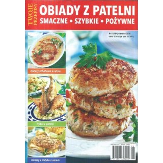 Obiady z patelni - Twoje przepisy nr 8/2026 (184) sierpień