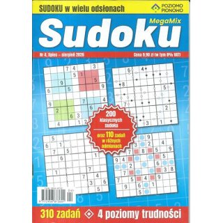 Sudoku Mega Mix nr 4/2026 lipiec - sierpień