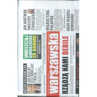 Warszawska gazeta nr 34/2026 - Rządzą nami debile