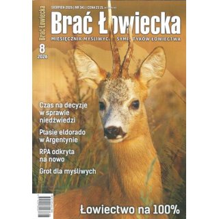 Brać Łowiecka nr 8/2026 sierpień (341) - Łowiectwo na 100%