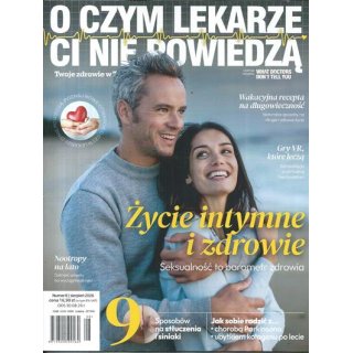 O czym lekarze Ci nie powiedzą nr 8/2026 sierpień - Życie intymne i zdrowie