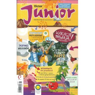 Victor Junior nr 8/2026 sierpień (482) - Wakacje trwają!