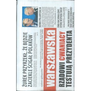 Warszawska gazeta nr 35/2026 - Rządowi cwaniacy...