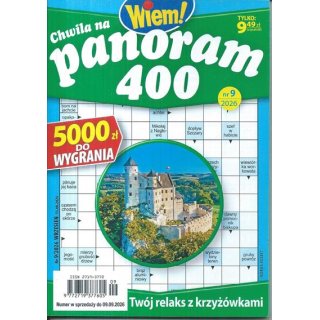 Chwila na panoram 400 nr 9/2026 Wiem! wrzesień