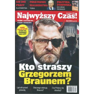 Najwyższy Czas nr 35-36/2026 - Kto straszy...