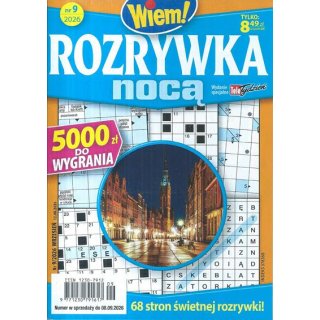 Rozrywka nocą Wiem! nr 9/2026 wrzesień