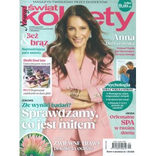 Świat Kobiety nr 9/2026 (wrzesień) - Anna Dereszowska
