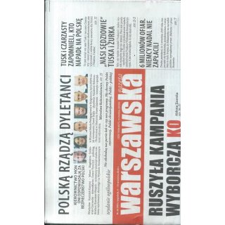 Warszawska gazeta nr 36/2026 - Ruszyła kampania wyborcza KO