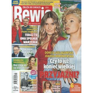 Rewia nr 37/2026 - Dorota Szelągowska, Joanna Koroniewska
