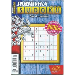 Rozrywka nie tylko sudoku nr 9/2026 wrzesień