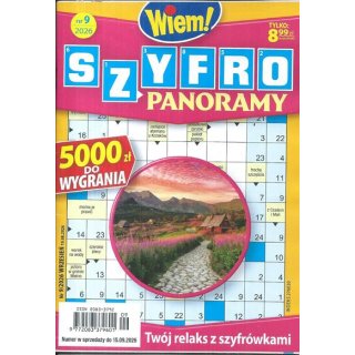 Szyfro Panoramy Wiem! nr 9/2026 wrzesień