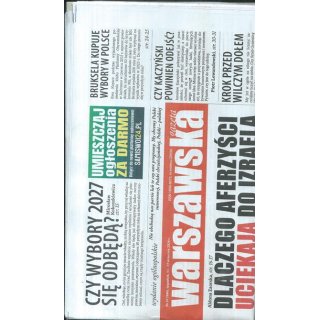 Warszawska gazeta nr 37/2026 - Dlaczego aferzyści...