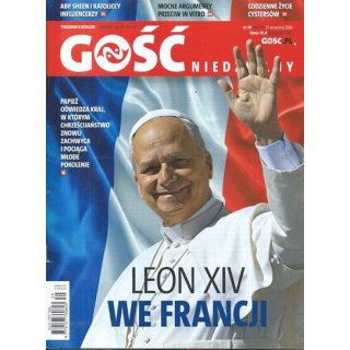 Gość Niedzielny nr 39/2026 - Leon XIV we Francji