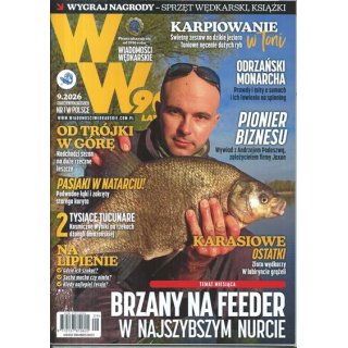Wiadomości Wędkarskie nr 9/2026 - Brzany na feeder