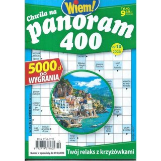 Chwila na panoram 400 nr 10/2026 Wiem! październik