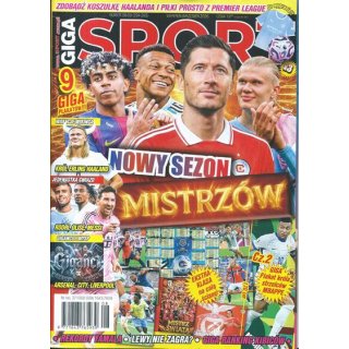 Giga Sport nr 8-9/2026 (sierpień - wrzesień) - Nowy sezon Mistrzów