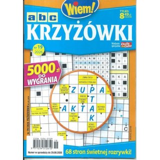 Krzyżówki ABC nr 19/2026 Wiem! październik