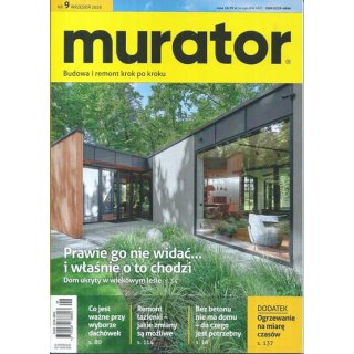 Murator nr 9/2026 (wrzesień) - Prawie go nie widać