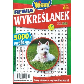Rewia Wykreślanek Wiem! nr 19/2026 październik