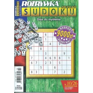 Rozrywka nie tylko sudoku nr 10/2026 październik