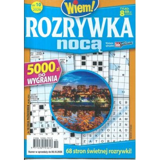Rozrywka nocą Wiem! nr 10/2026 październik