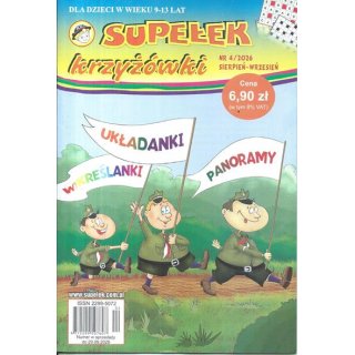 Supełek krzyżówki nr 4/2026 sierpień - wrzesień