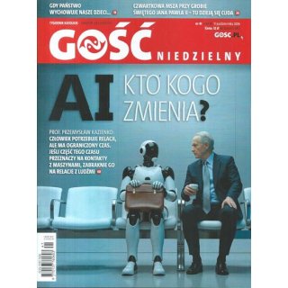 Gość Niedzielny nr 41/2026 - AI: Kto kogo zmienia?