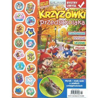 Krzyżówki Przedszkolaka 14(05)/2026 - Bystry umysł