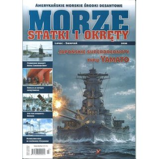 Morze statki i okręty nr 7-8/2026 (lipiec - sierpień) - YAMATO
