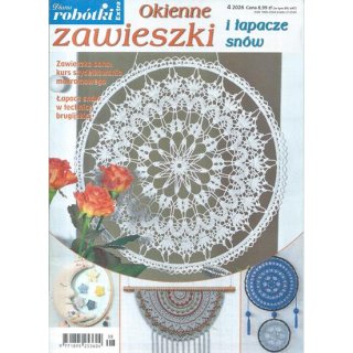 Okienne zawieszki i łapacze snów - Diana Robótki Extra 4/2026