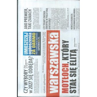 Warszawska gazeta nr 42/2026 - Motłoch, który stał się elitą