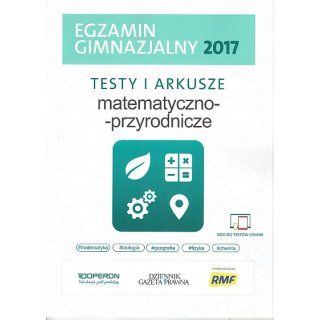 Egzamin gimnazjalny 2017; matematyka, przyroda