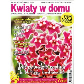 Przepis Na Ogród Extra Kwiaty W Domu 1/2017