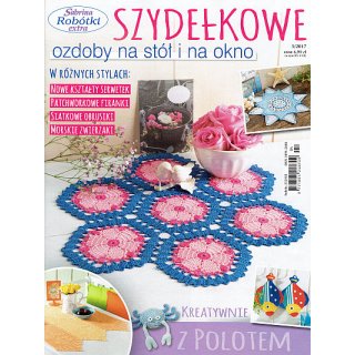 Szydełkowe Ozdoby Na Stół I Na Okno Sabrina Robótki Extra 3/2017 BPV
