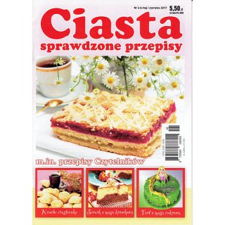 Ciasta sprawdzone przepisy 5-6/2017