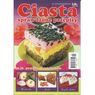Ciasta sprawdzone przepisy; 9-10/2017