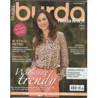Burda Moda & Styl 2/2018 Wiosenne trendy + wykroje