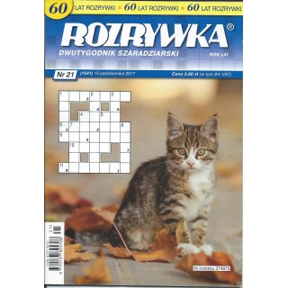 Rozrywka; Dwutygodnik Szaradziarski; 21/2017