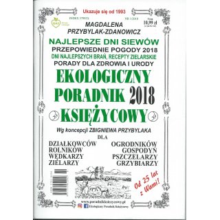 Ekologiczny Poradnik Księżycowy 2018; 1/2018