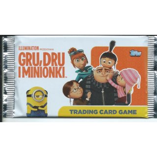 GRU, DRU I MINIONKI - 5 kart  w saszetce