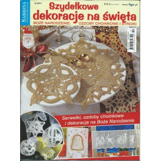 Szydełkowe Dekoracje Na Święta; Sabrina WS 5/2017