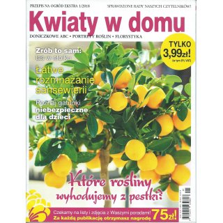 Kwiaty W Domu; Przepis Na Ogród Ekstra 1/2018