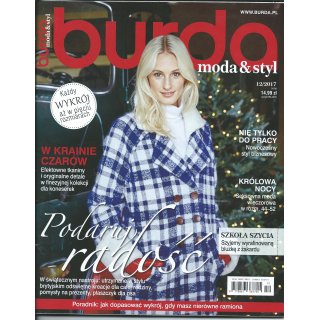 Burda Moda & Styl 12/2017 Podaruj radość + wykroje