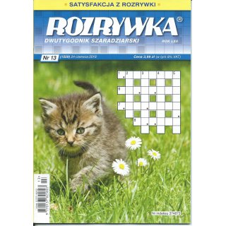 Rozrywka Dwutygodnik Szaradziarski 13/2018