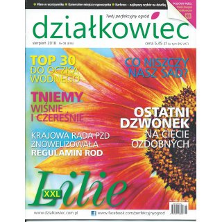 Działkowiec; 8/2018; 816