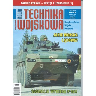 Nowa Technika Wojskowa; 8/2018