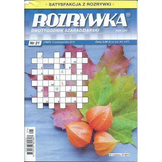Rozrywka Dwutygodnik Szaradziarski 21/2018
