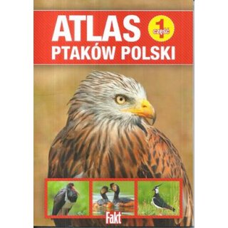 Atlas ptaków Polski cz. 1 i cz. 2 Fakt 